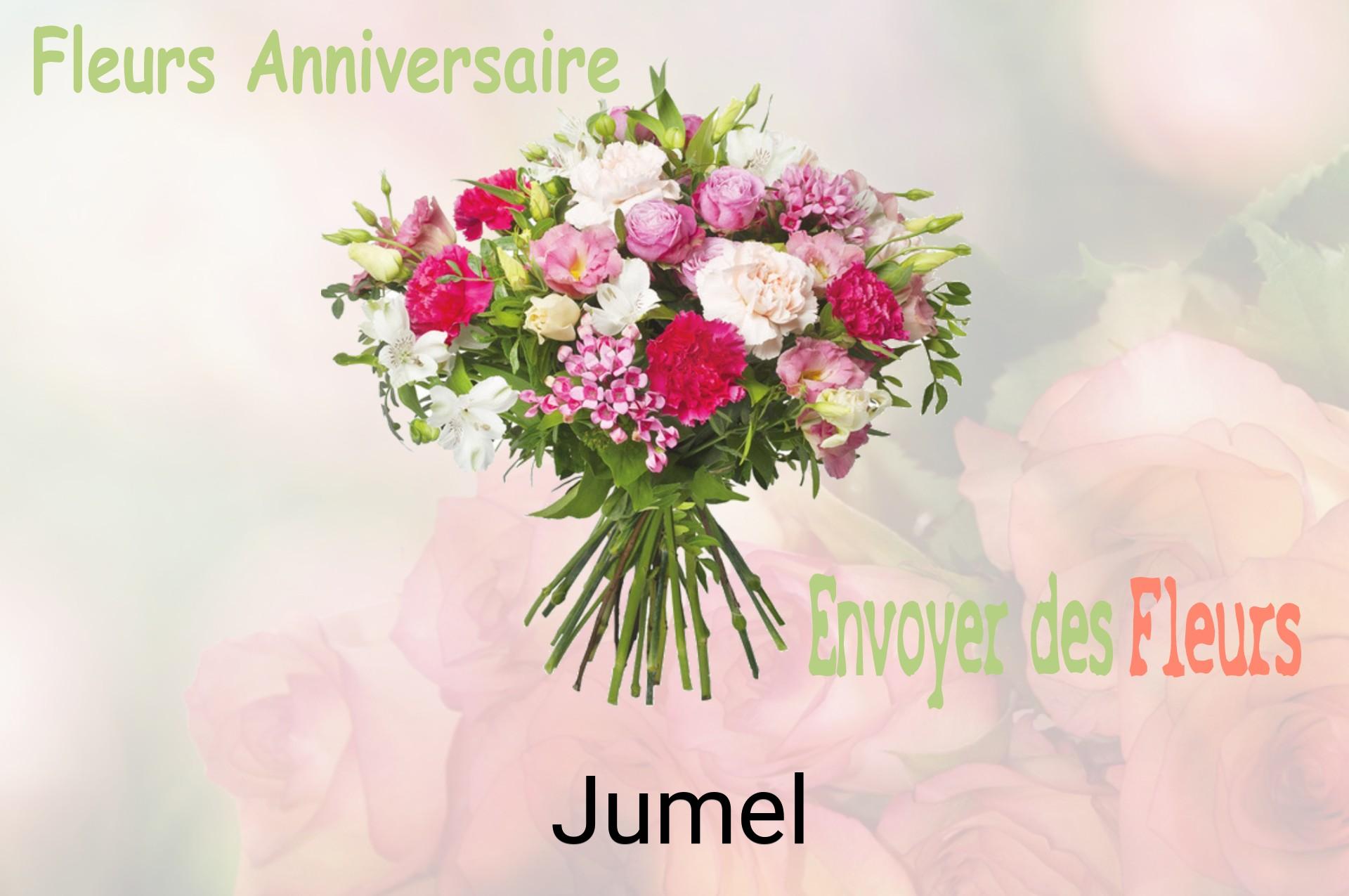Bouquet de fleurs d’anniversaire livré à Jumel